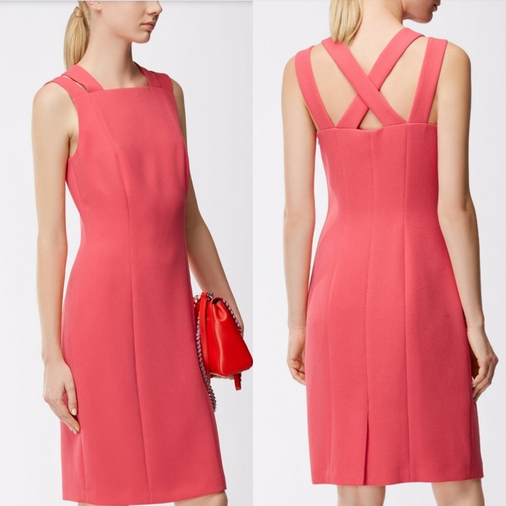 Hugo boss pink dress size 8